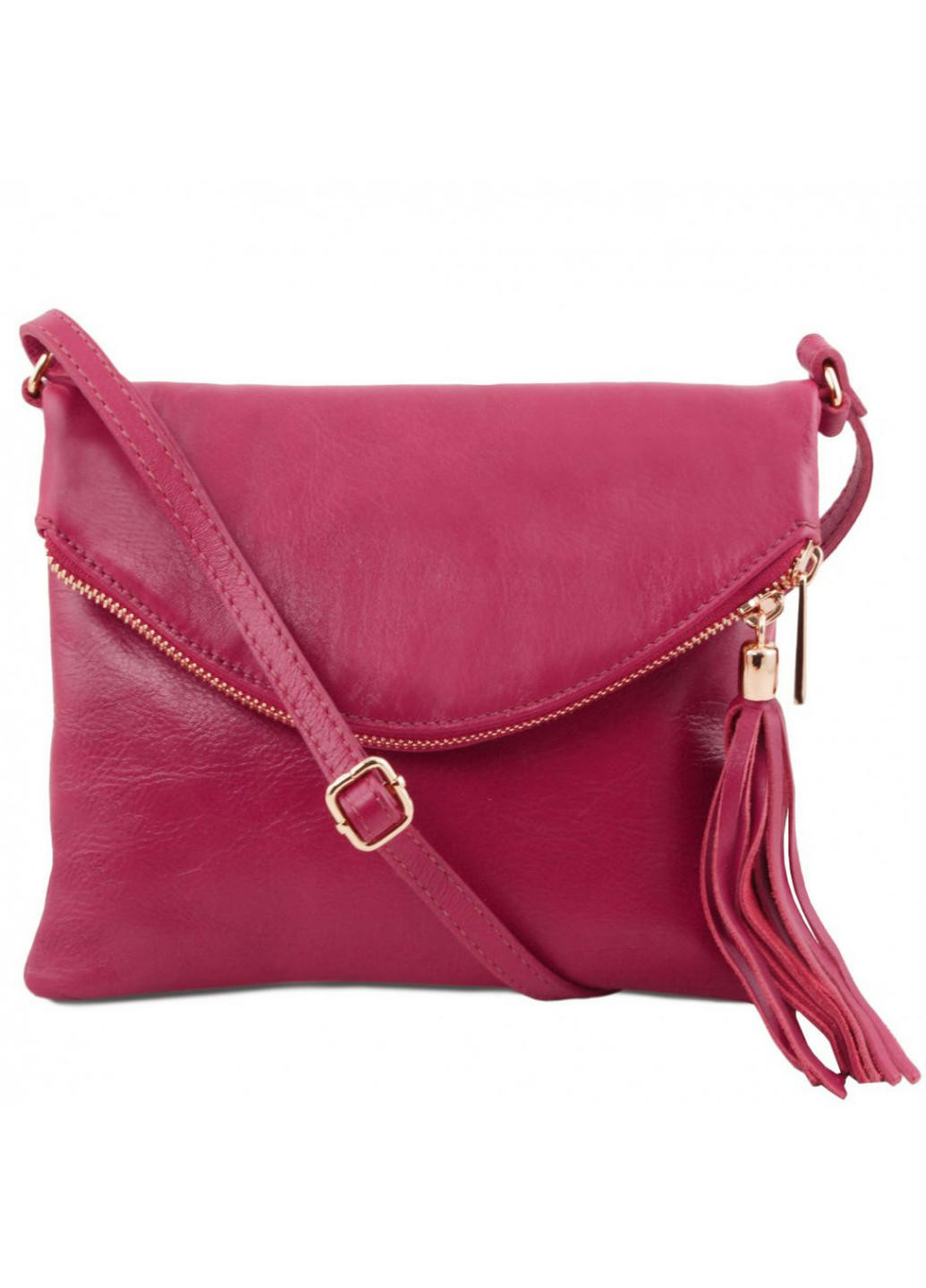 Женская кожаная сумка Young Bag TL141153 (Фуксия) Tuscany Leather (257657527)