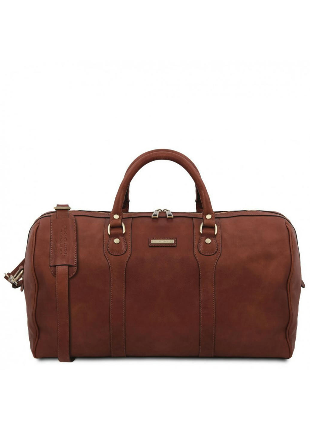 Oslo Дорожня шкіряна сумка-даффл, спортивна сумка Tuscany TL141913 (Коричневий) Tuscany Leather (257657744)