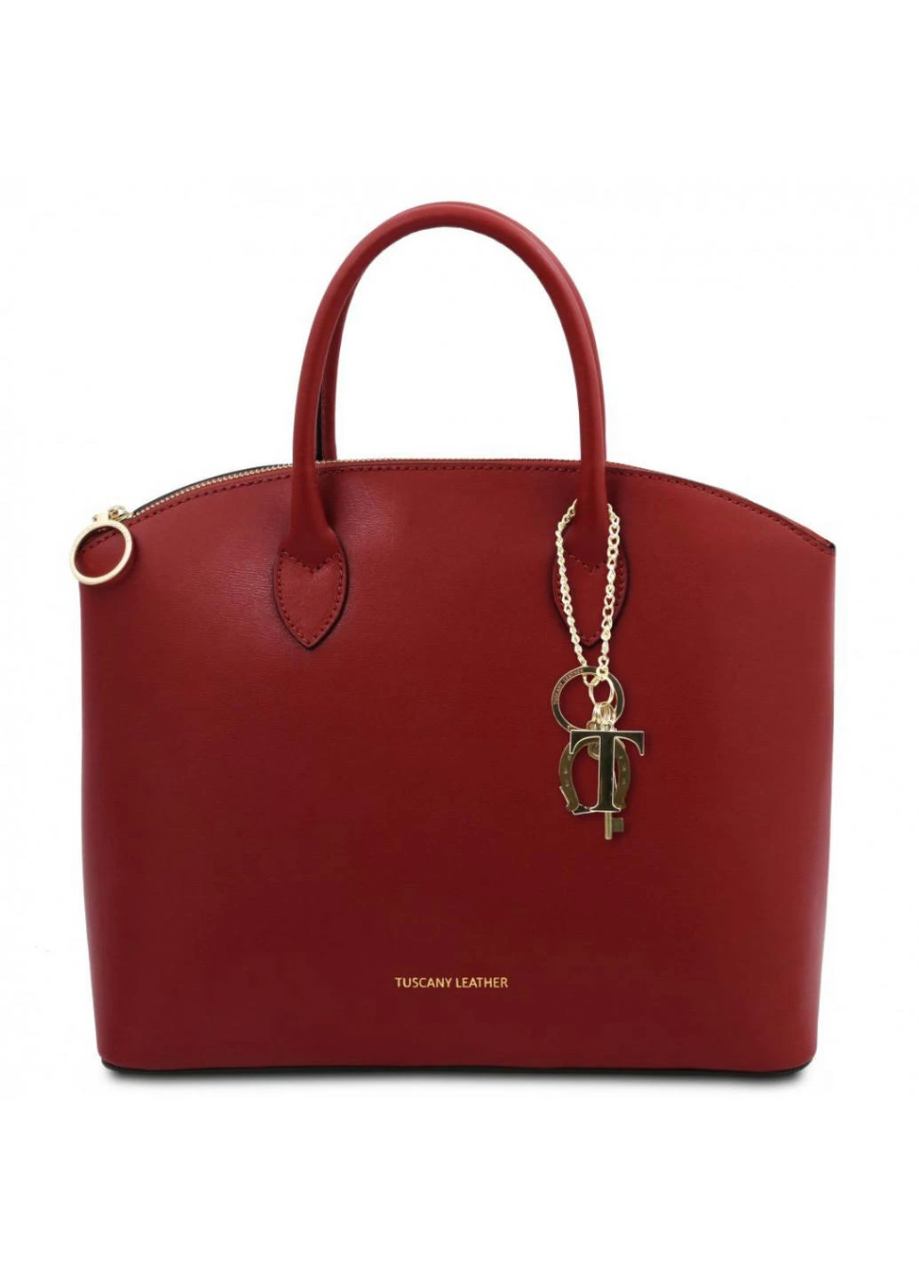 Классическая женская сумка тоут TL KeyLuck Tuscany TL142212 (Красный) Tuscany Leather (257657332)
