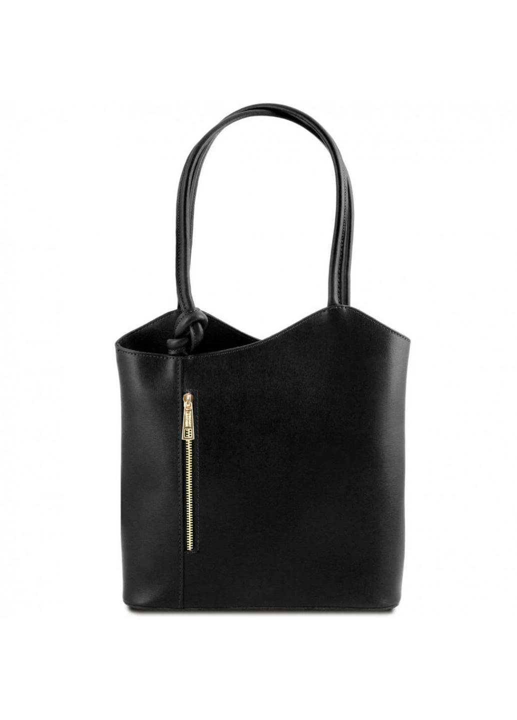 Patty Saffiano женская сумка рюкзак 2 в 1 Tuscany TL141455 (Черный) Tuscany Leather (257657569)