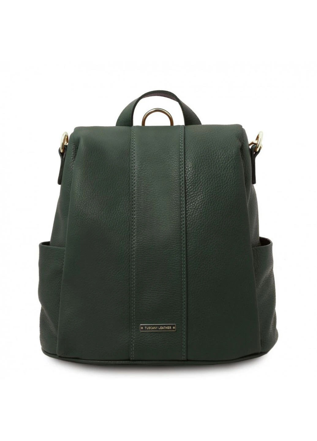 Женский рюкзак кожаный мягкий Tuscany TL142138 (Forest Green) Tuscany Leather (257657604)