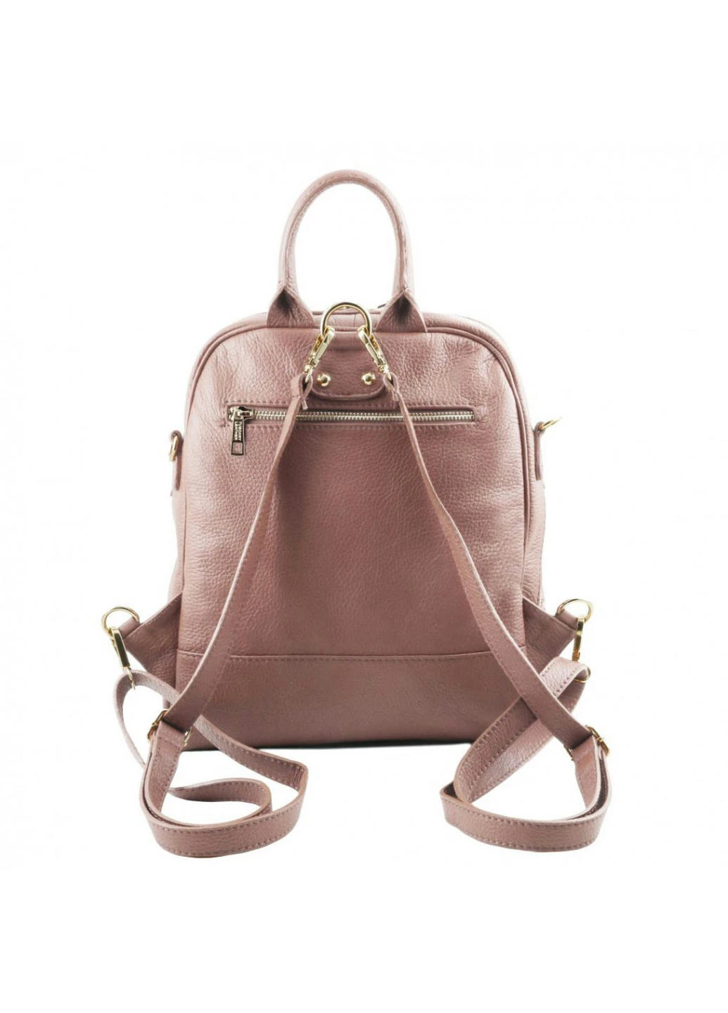 Женский рюкзак кожаный мягкий (Италия) Tuscany TL141376 (Lipstick Red) Tuscany Leather (257657341)