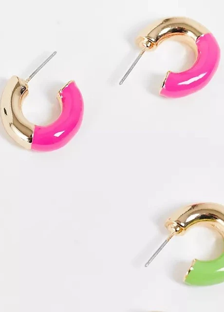 Комплект сережок 3пари Asos (257632280)