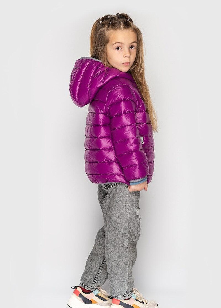 Фіолетова демісезонна куртка для дівчинки Cvetkov