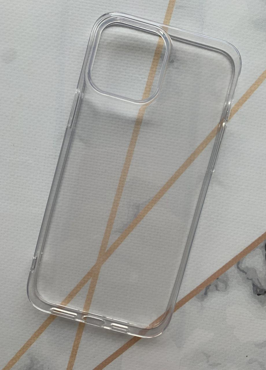 Прозрачный силиконовый чехол для Apple iPhone 13 Pro Max :: Creative (257650627)