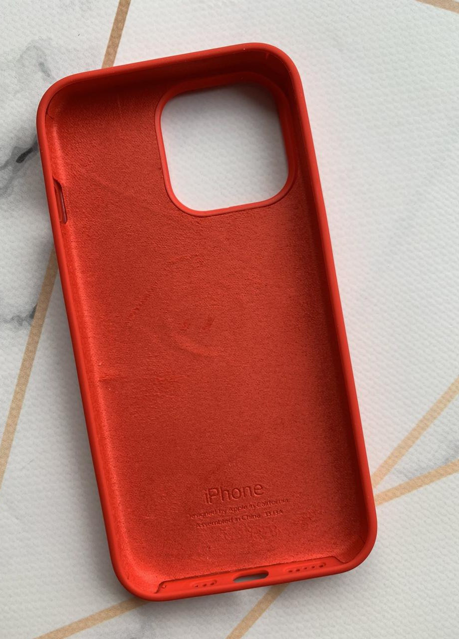 Силиконовый чехол Apple Silicone Case для Apple iPhone 13 Pro :: Красный Creative (257650630)