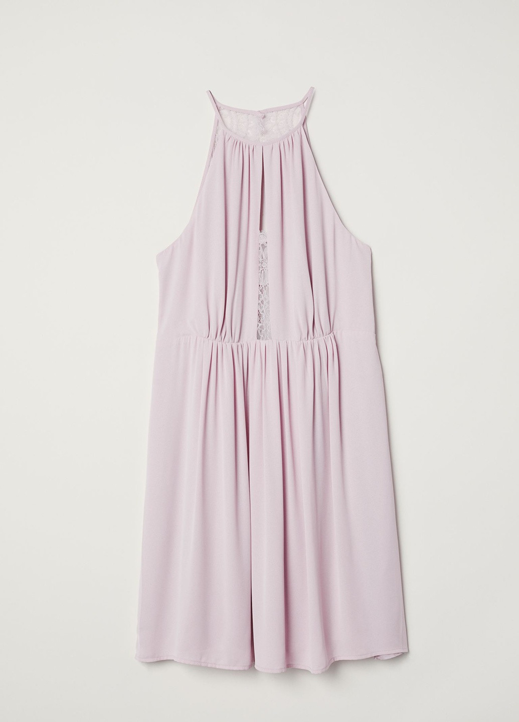 Світло-лілова святковий плаття, сукня H&M однотонна