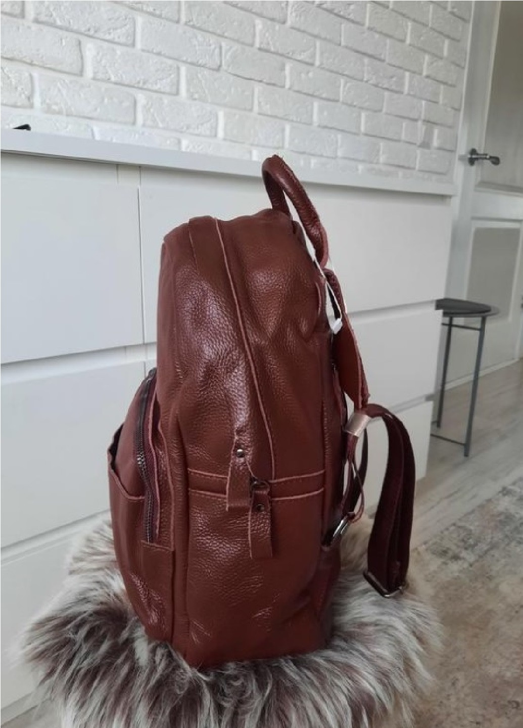 Кожаный рюкзак Vishnya (257651007)
