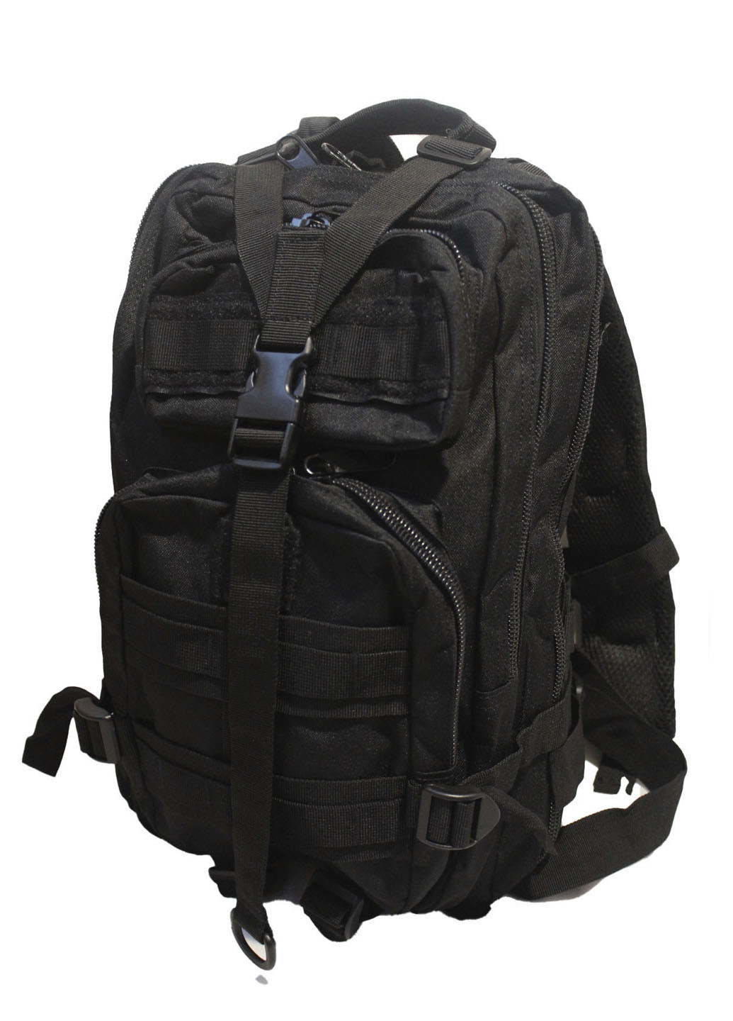 Рюкзак тактичний 50х28х25 см із кріпленням Molle чорний 25 л No Brand (257658562)