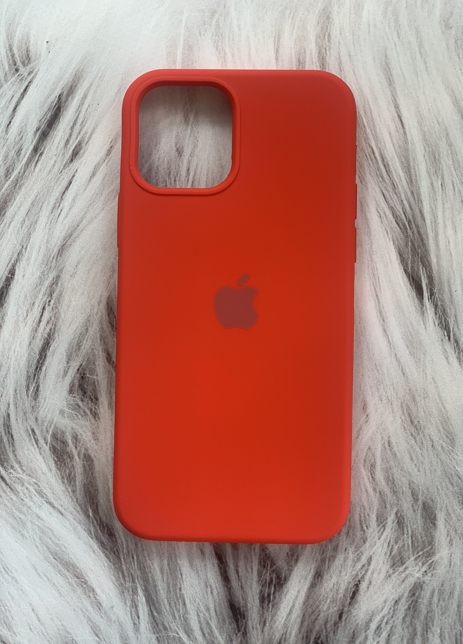 Силіконовий чохол Silicone Case для iPhone 12 / 12 Pro (6.1) :: Червоний Creative (257663493)