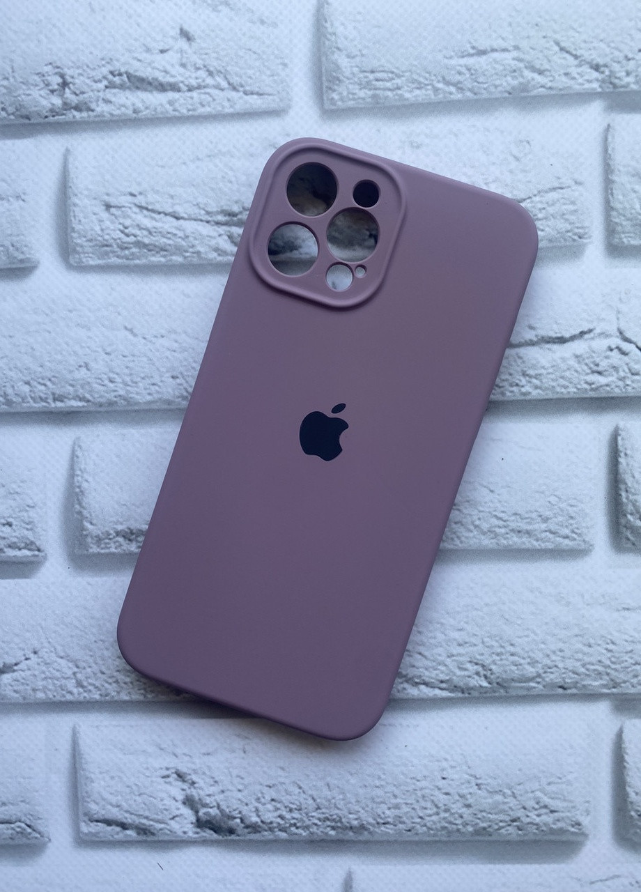 Силиконовый чехол Silicone Case Full для iPhone 12 Pro Max :: Черничный Creative (257664122)