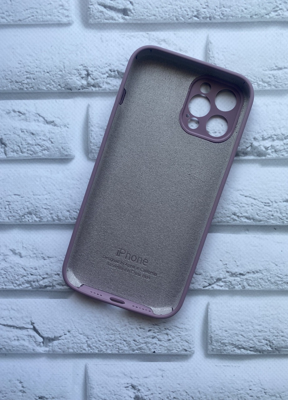 Силиконовый чехол Silicone Case Full для iPhone 12 Pro Max :: Черничный Creative (257664122)