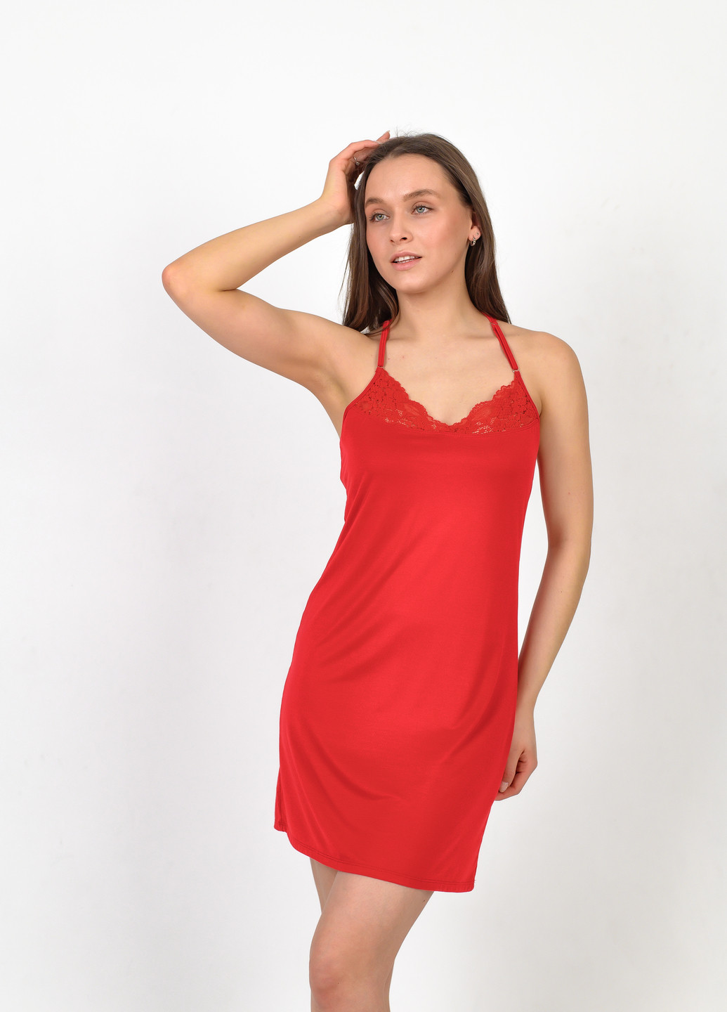 Ночная рубашка с кружевом NEL (257666166)