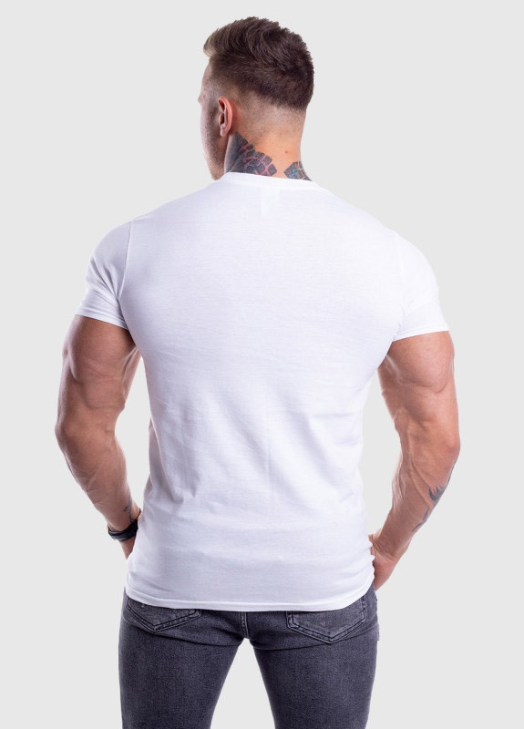 Белая мужская футболка BUTZ