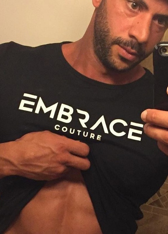 Черная мужская футболка Flyfirefly