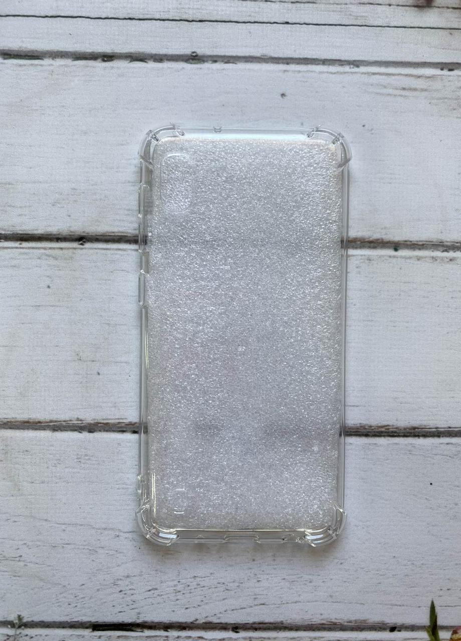 Ультратонкий прозрачный силиконовый чехол с утолщёнными углами для Samsung Galaxy А10 (2019) / А105 Creative (257682315)
