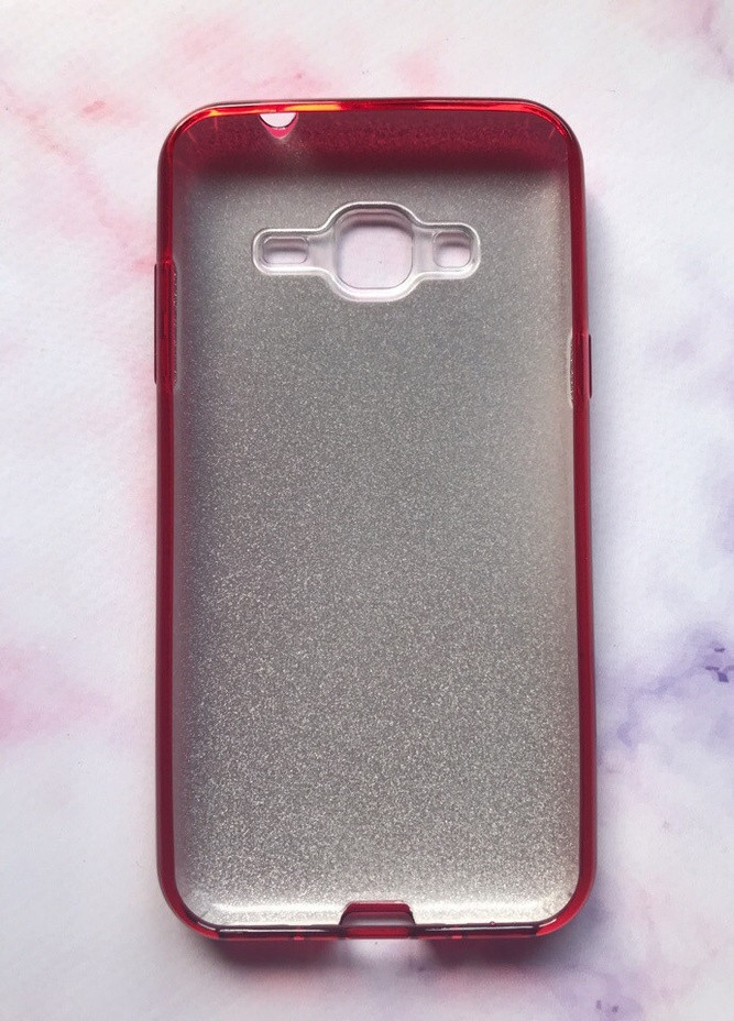 Силиконовый чехол Shine Silicone Case для Samsung Galaxy J3 2016 SM-J320H Red Creative (257682964)