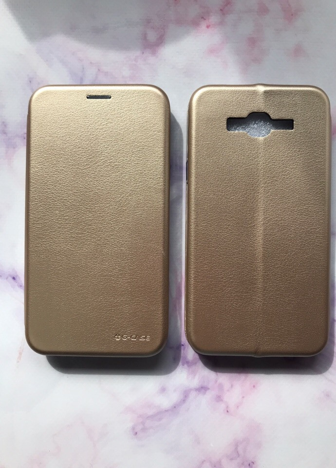 Чехол-книжка G-Case Ranger Series для Samsung Galaxy J7 Золотой Creative (257683270)