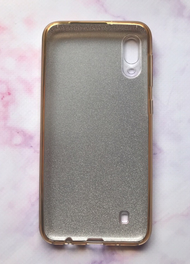 Силиконовый чехол Shine Silicone Case для Samsung Galaxy M10 Золотой Creative (257683084)