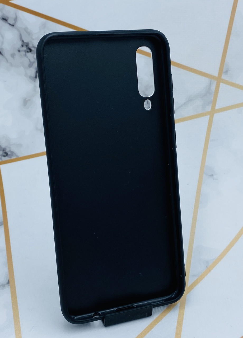 Силіконовий чохол Glass case зі скляною задньою панеллю для Samsung Galaxy A50 2019 A505F Дівчина з дитинок. Creative (257682552)