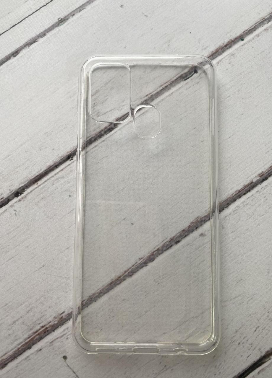 Ультратонкий прозрачный силиконовый чехол для Samsung Galaxy M31 Creative (257683474)