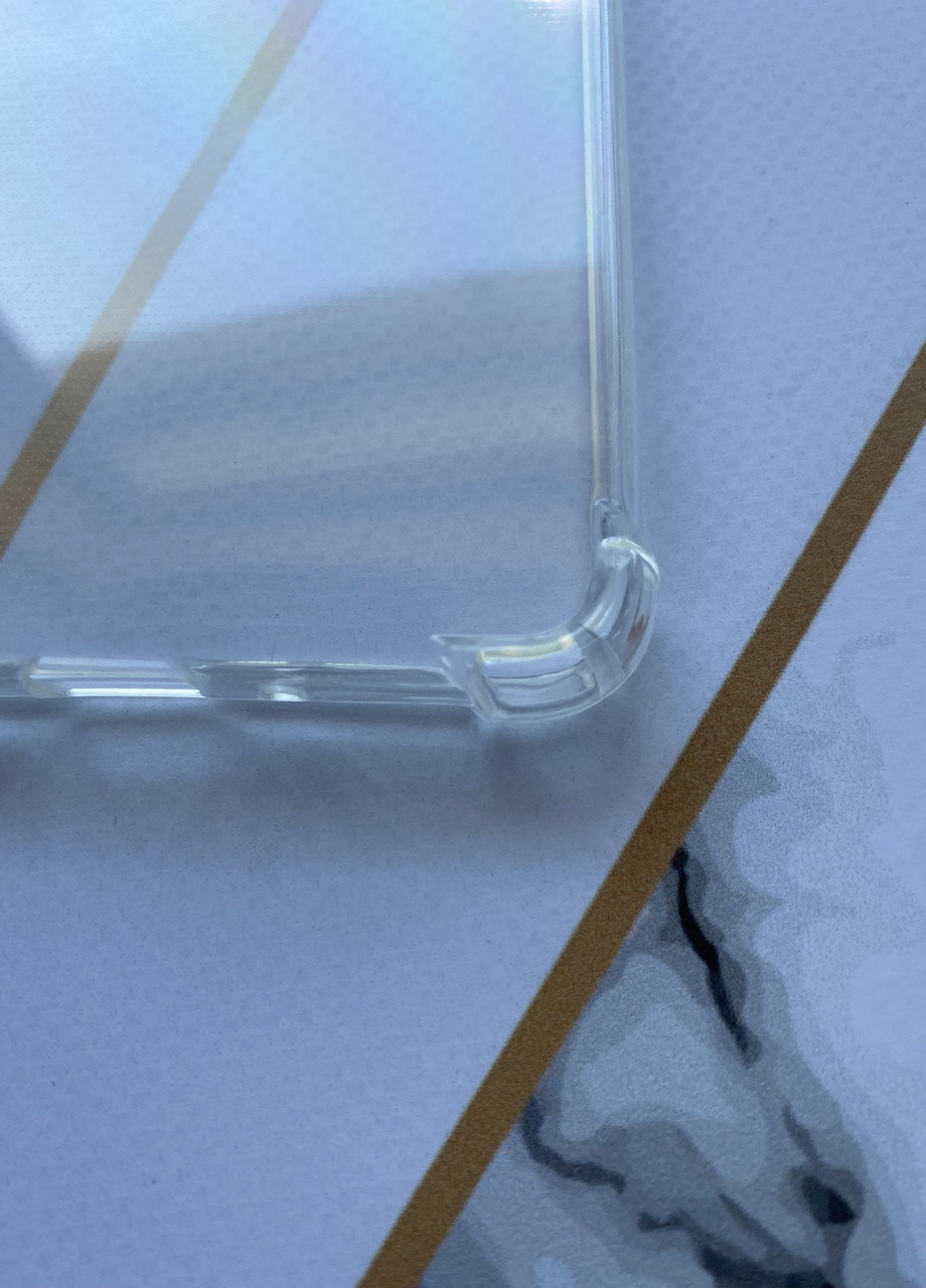 Прозрачный силиконовый чехол с утолщёнными углами для Samsung A73 5G Creative (257682382)