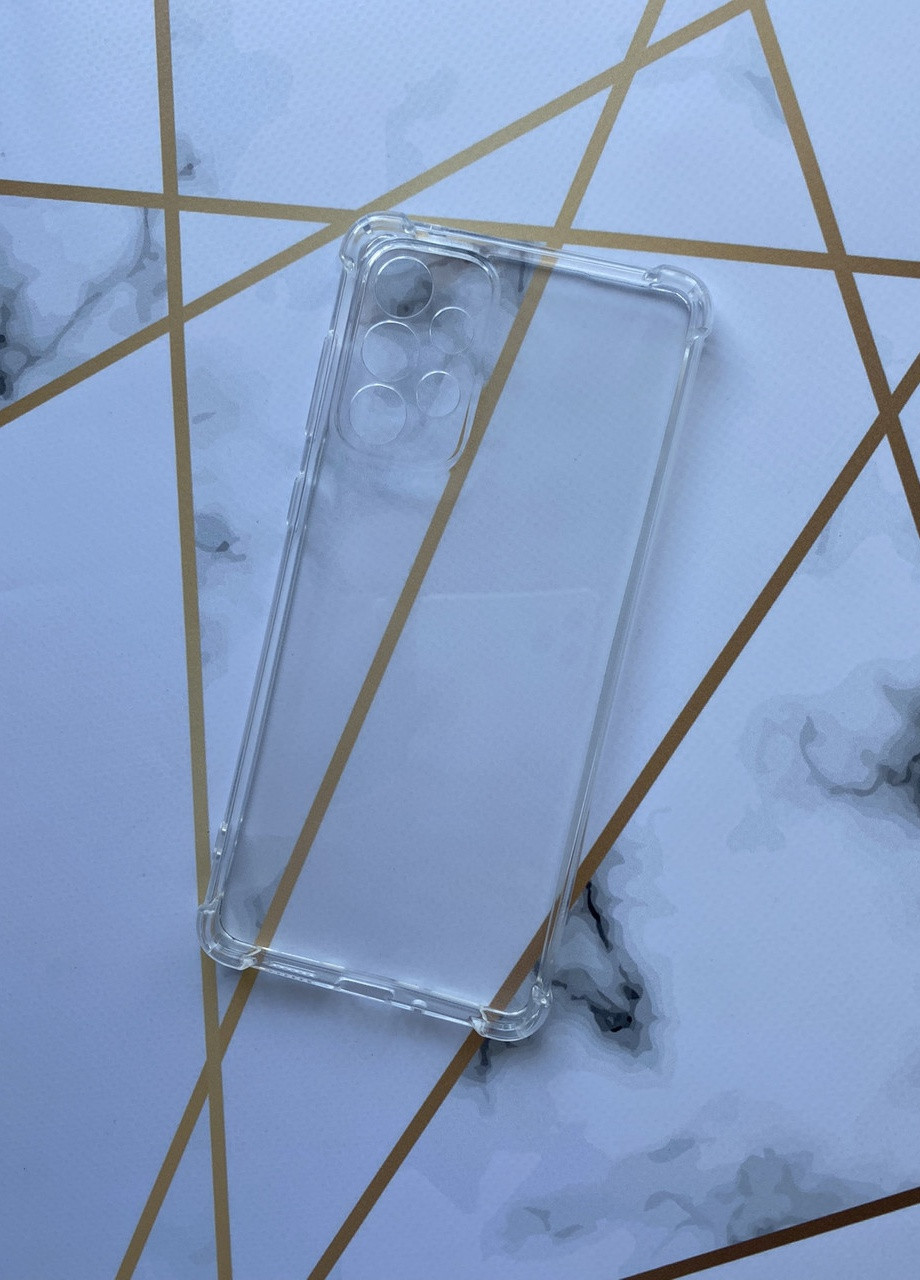 Прозрачный силиконовый чехол с утолщёнными углами для Samsung A73 5G Creative (257682382)