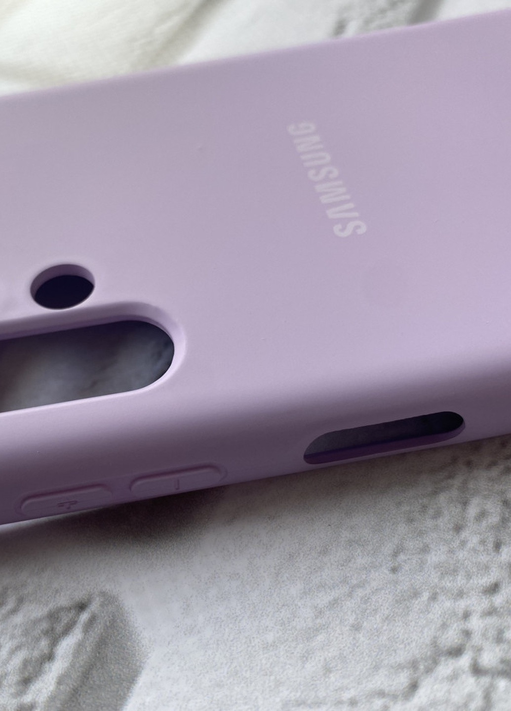 Чехол Silicone Case для Samsung A13 4G Сиреневый Creative (257682701)