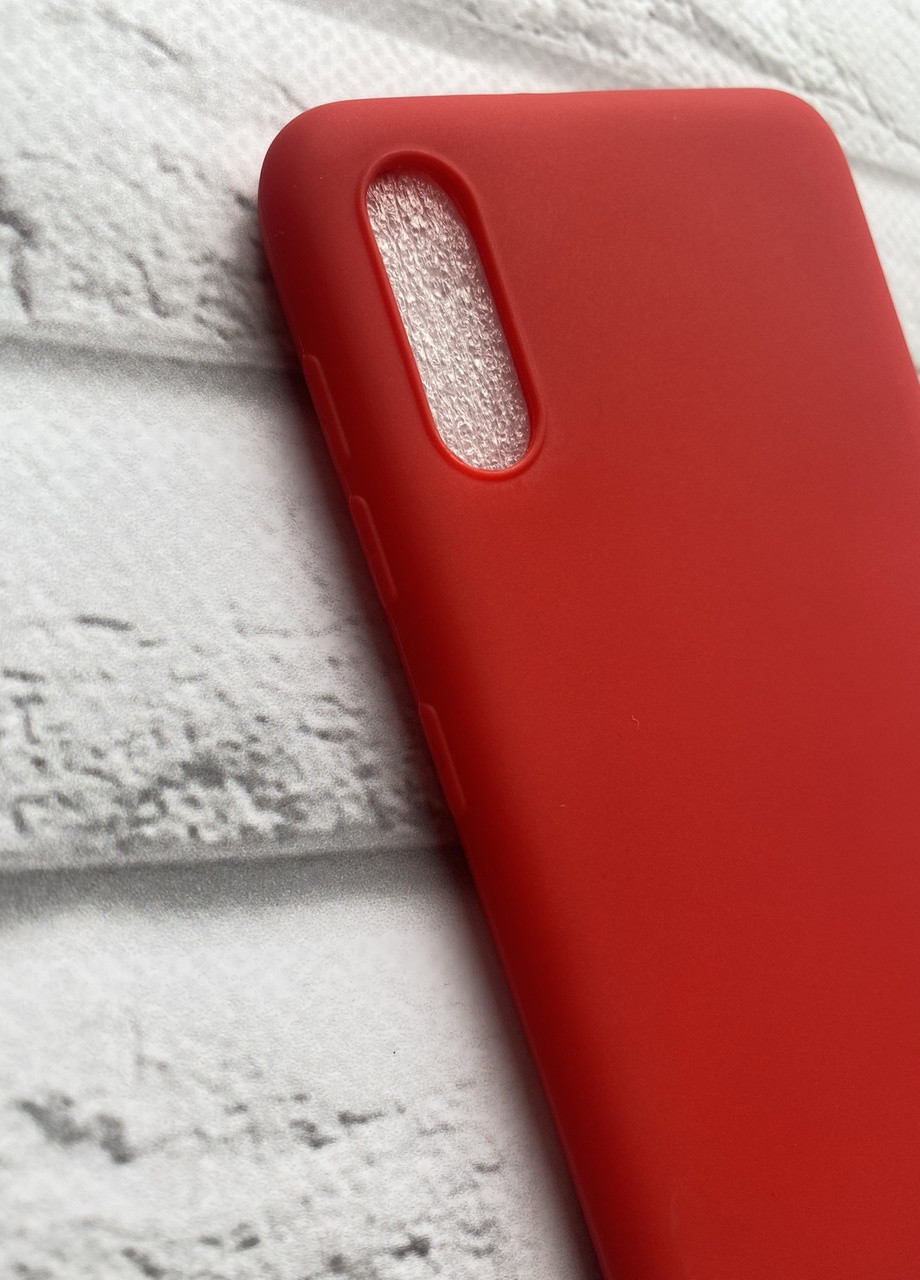 Силиконовый матовый чехол для Samsung Galaxy А10 (2019) А105 Красный Creative (257683216)