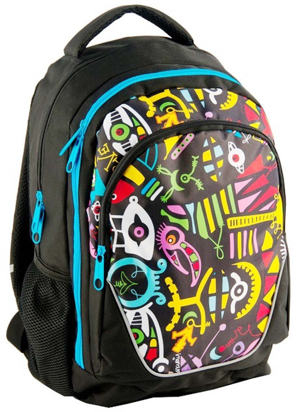 Рюкзак с абстракцией 21 л Paso (257698421)