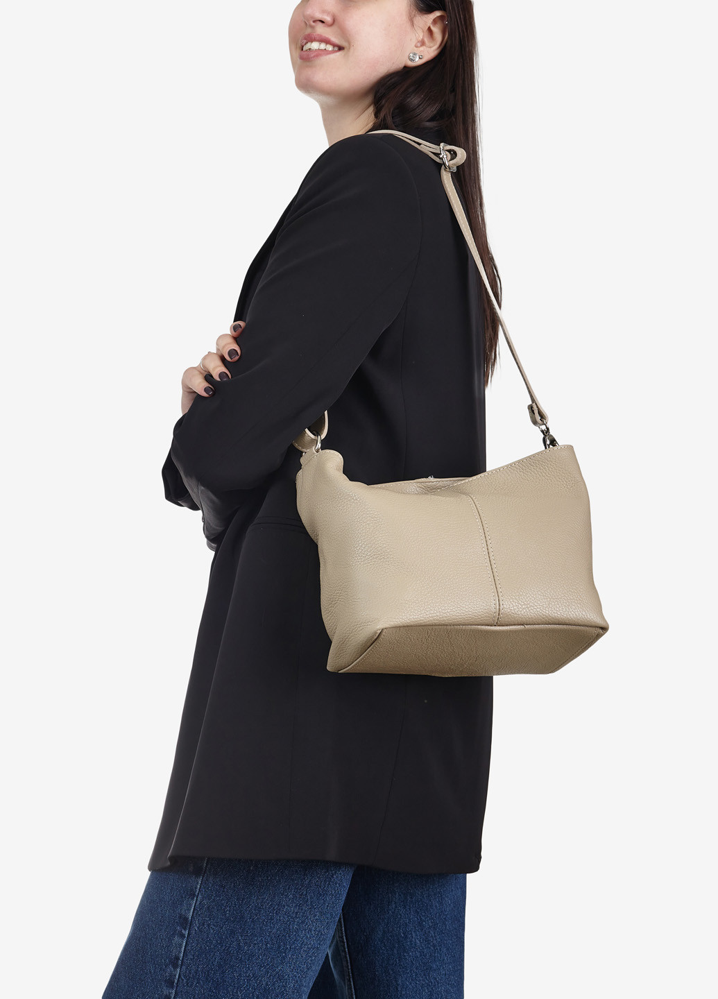 Сумка женская кожаная кросс-боди маленькая Сrossbody Regina Notte (257690108)