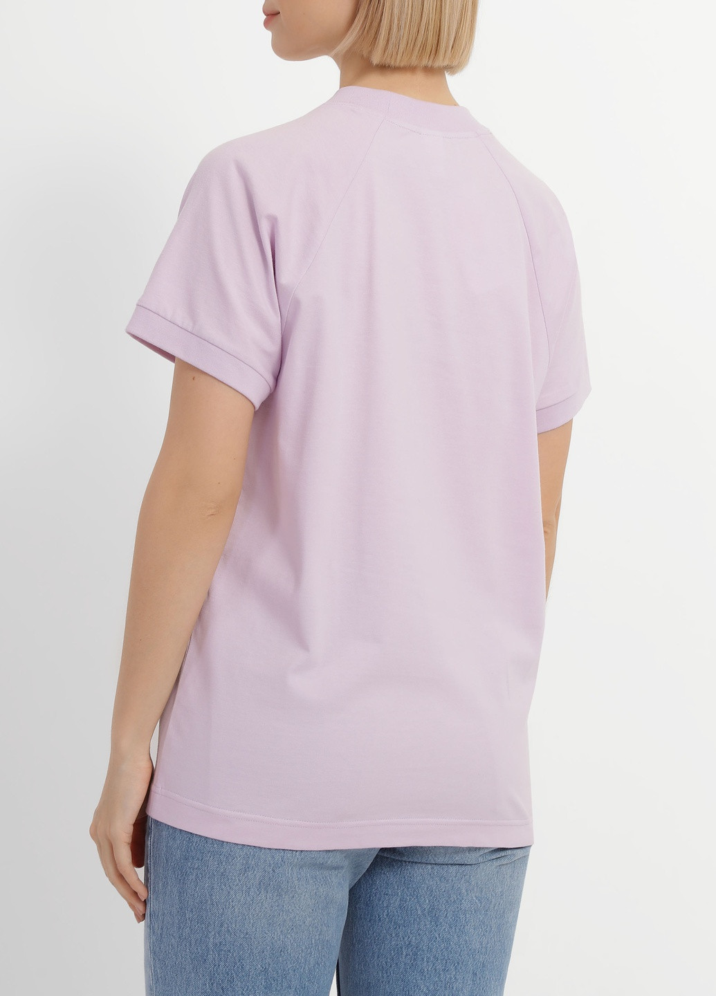 Фіолетова літня футболка для жінок Роза