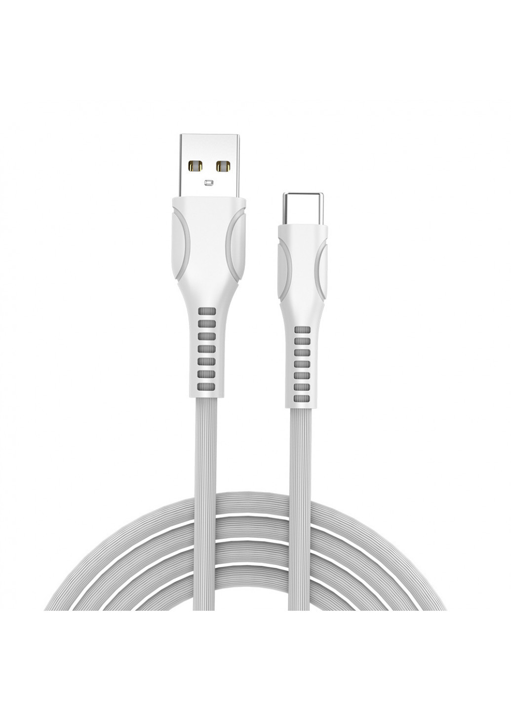 Кабель USB Type-C (line-drawing) 2.4А 1 м White () Colorway cw-cbuc029-wh (257717751)