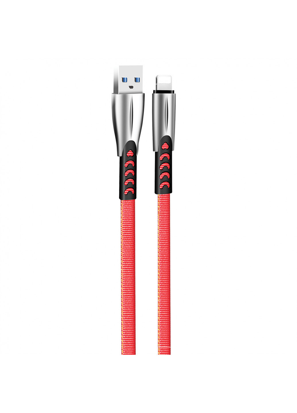 Кабель USB — Apple Lightning (zinc alloy) 2.4 A 1 м Red (-RD) Colorway cw-cbul010 (257717752)