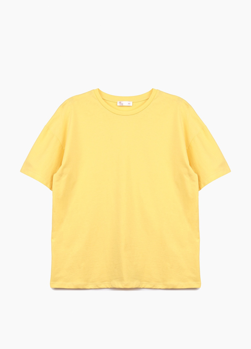 Желтая всесезон футболка On mee