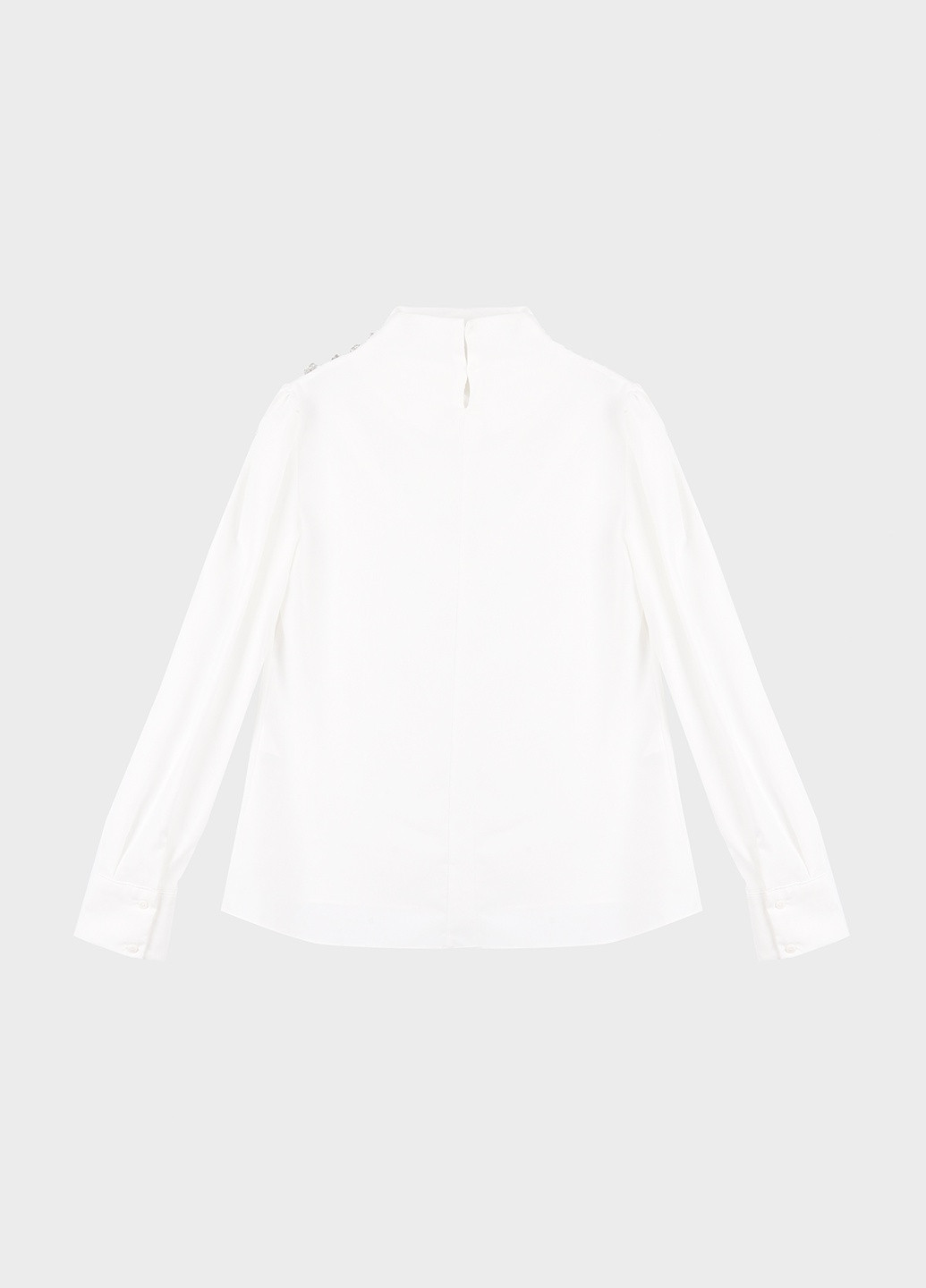 Біла блуза Sateen