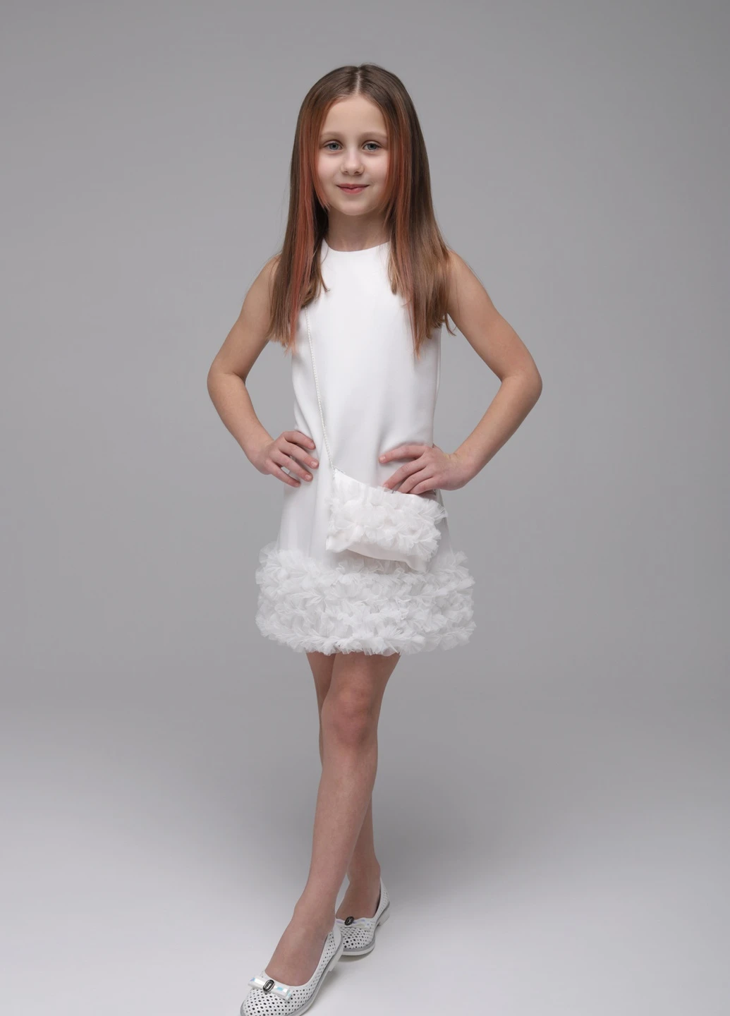 Белое платье Wecan (257717411)