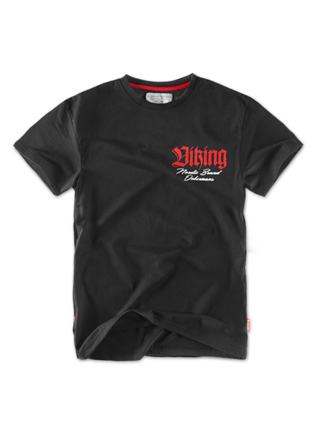 Черная футболка Dobermans Aggressive