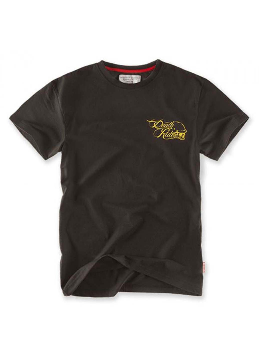 Коричневая футболка Dobermans Aggressive