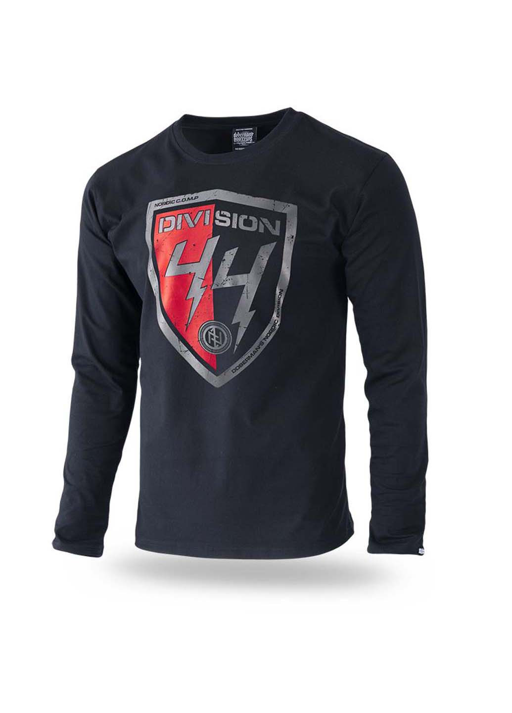 Лонгслів Dobermans Aggressive чорний кежуали