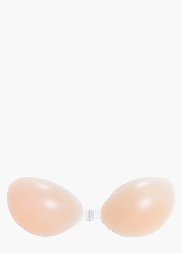 Бежевий клейкий бюст Boohoo