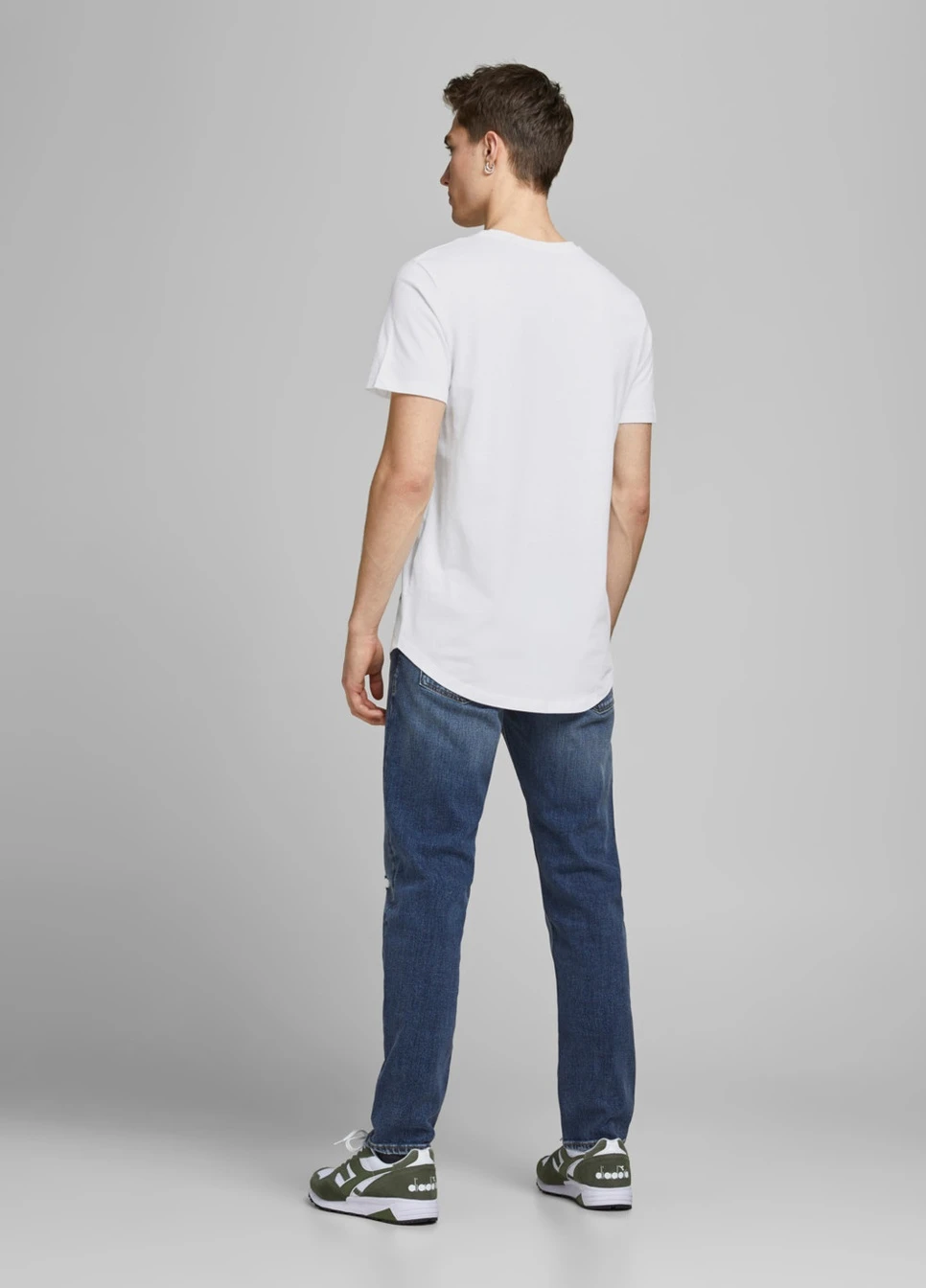 Белая футболка JACK&JONES