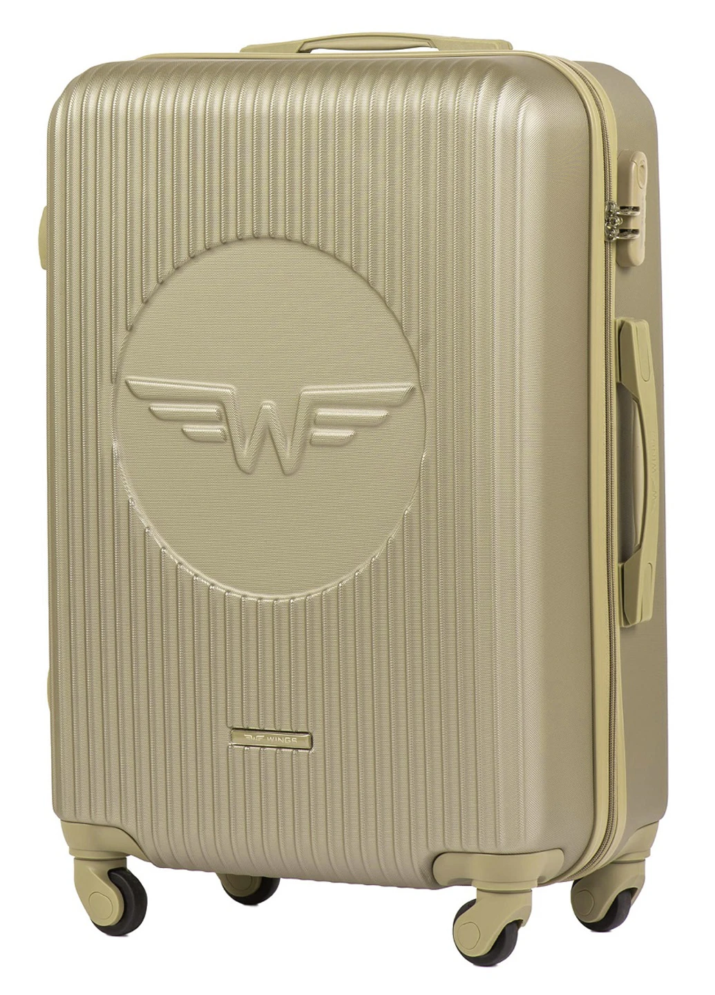Валіза пластикова середня 65 см Wings SWL01 (257734520)