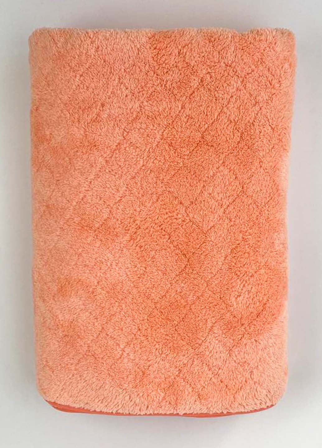 Homedec полотенце банное микрофибра 140х70 см однотонный персиковый производство - Турция
