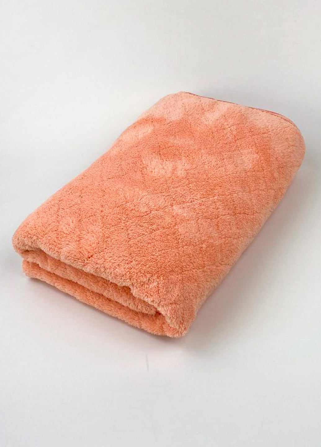 Homedec полотенце лицевое микрофибра 100х50 см однотонный персиковый производство - Турция