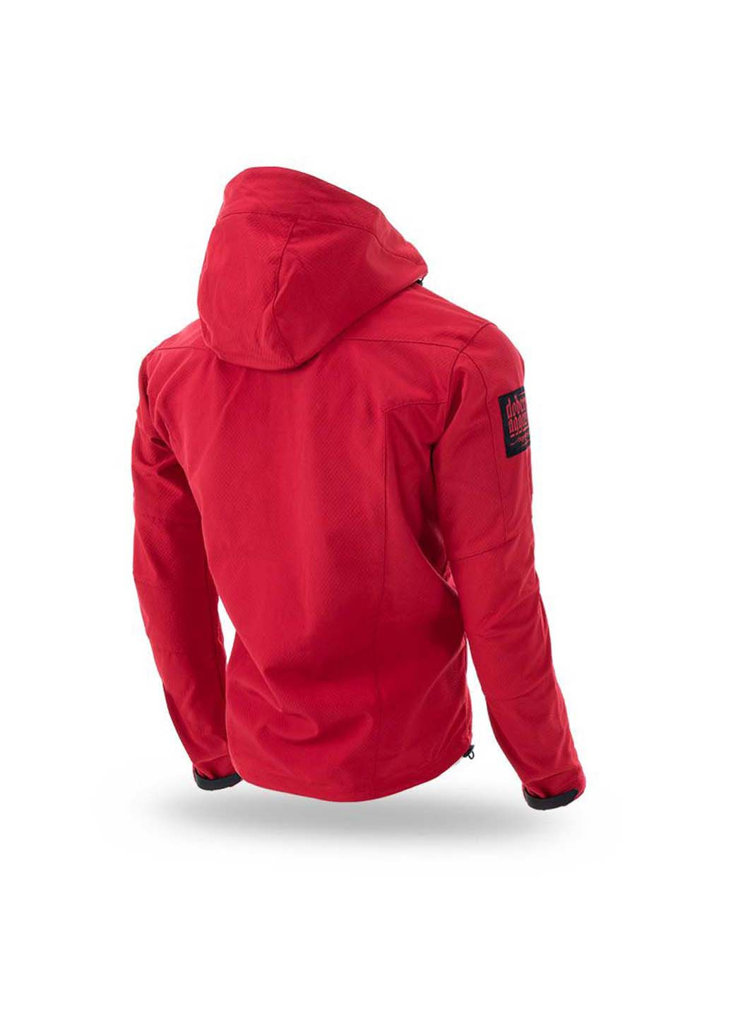 Красная демисезонная куртка Dobermans Aggressive