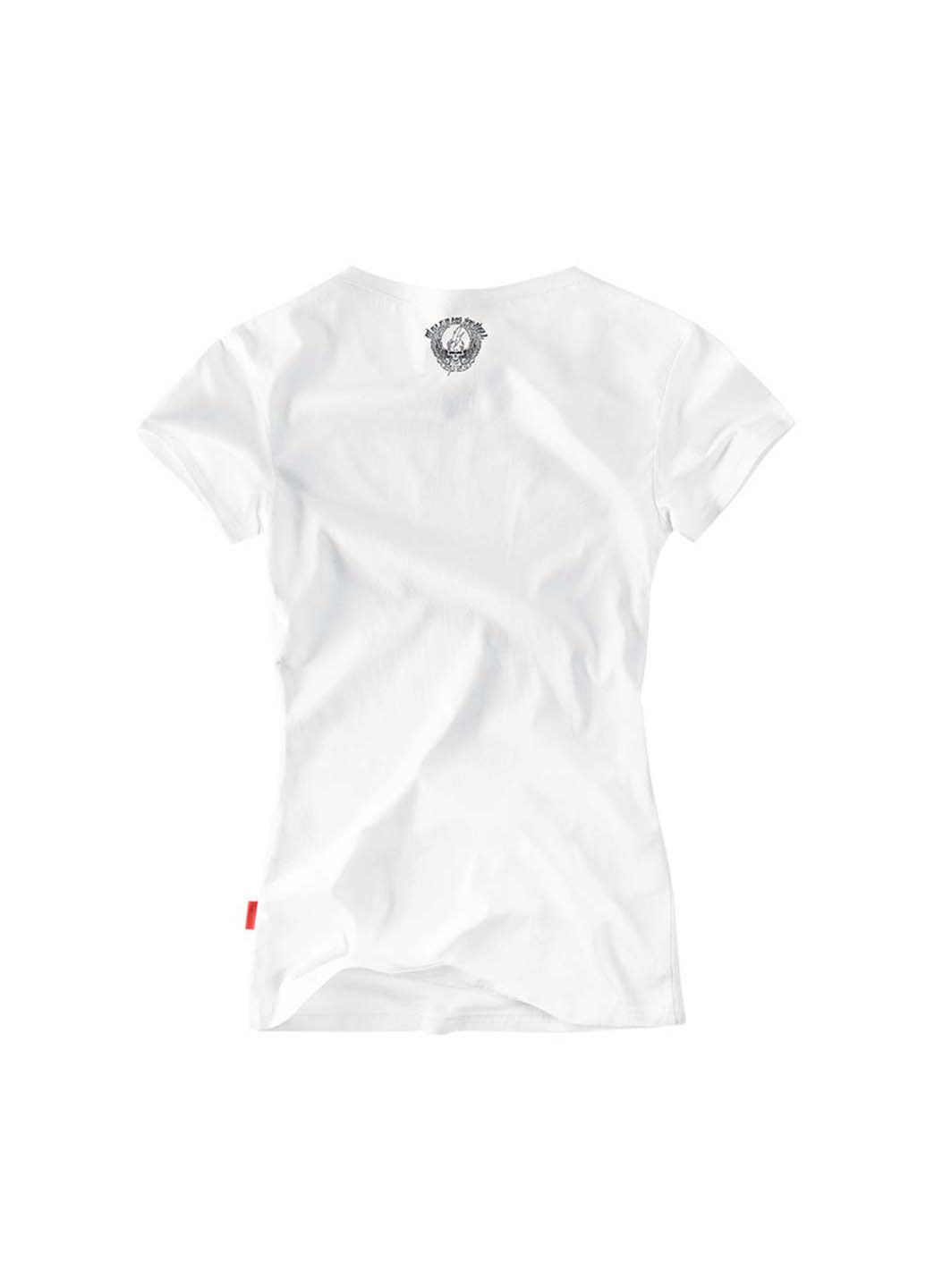Біла демісезон футболка Dobermans Aggressive