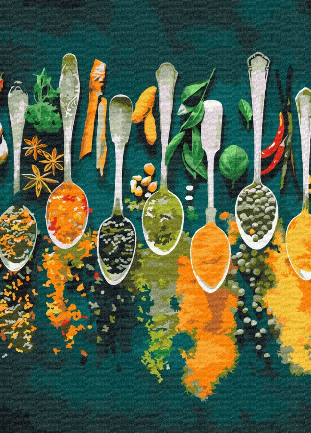 Картина за номерами Пряні спеції 40x50 см Brushme (257748910)