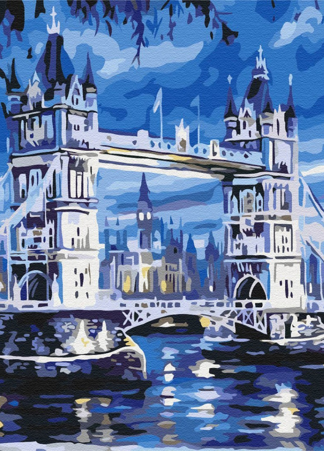 Картина за номерами Тауерський Міст 40x50 см Brushme (257749109)