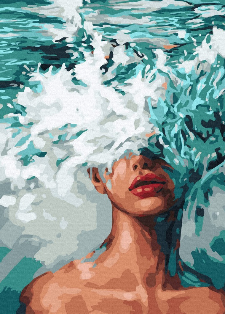 Картина за номерами Океанія 40x50 см Brushme (257748856)